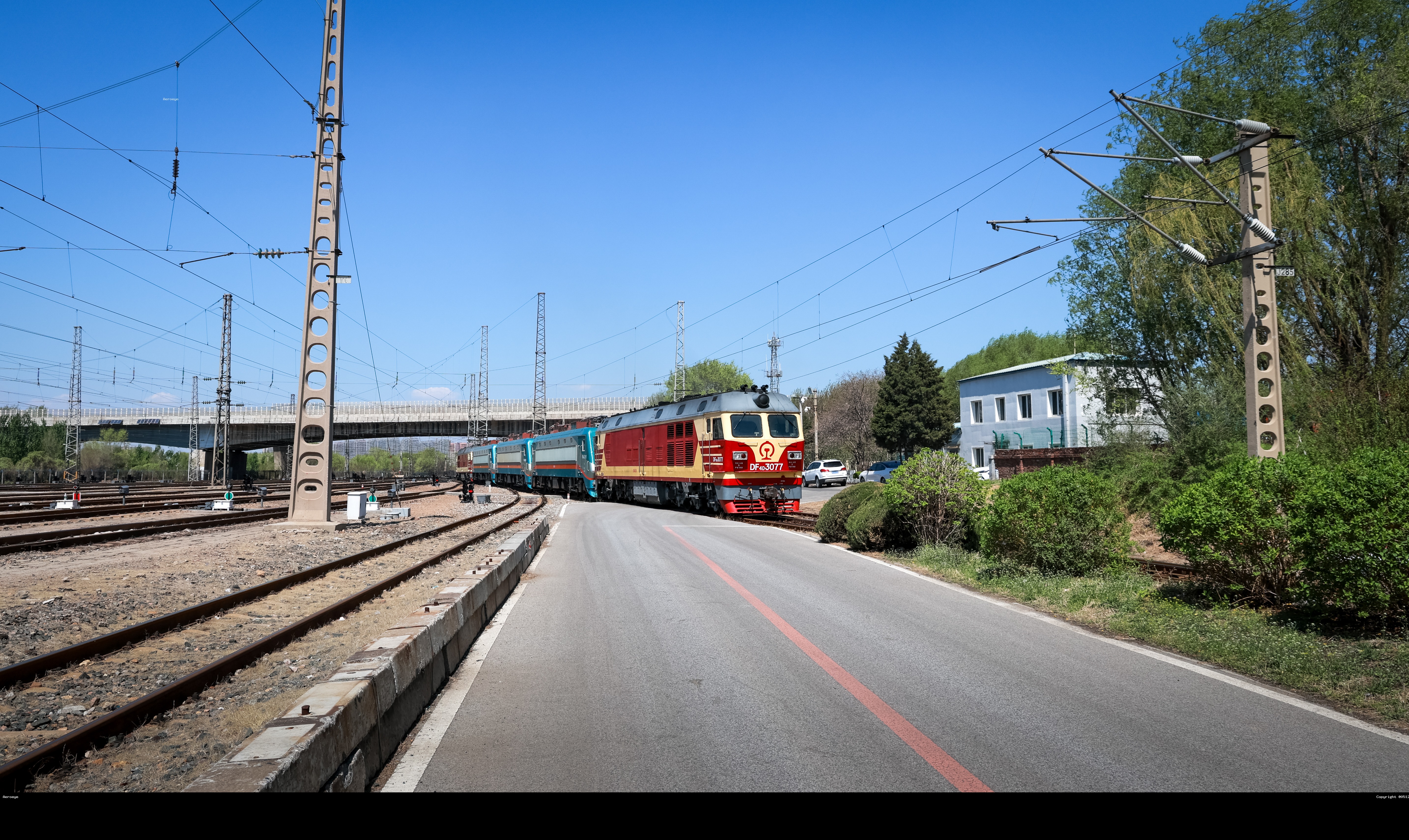 50221推晚回送三台沈局SS9