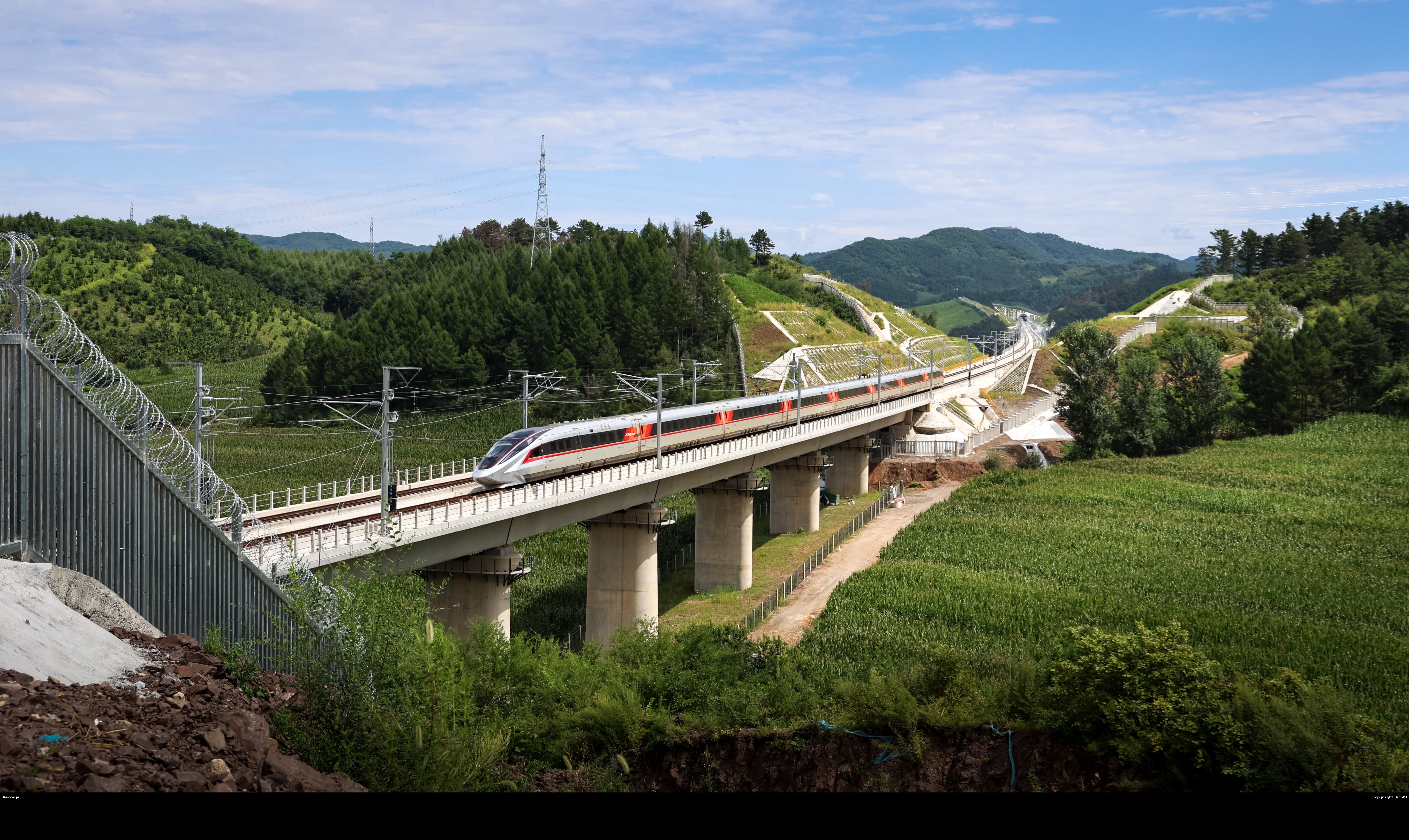 CR450AF-0201在沈白高铁