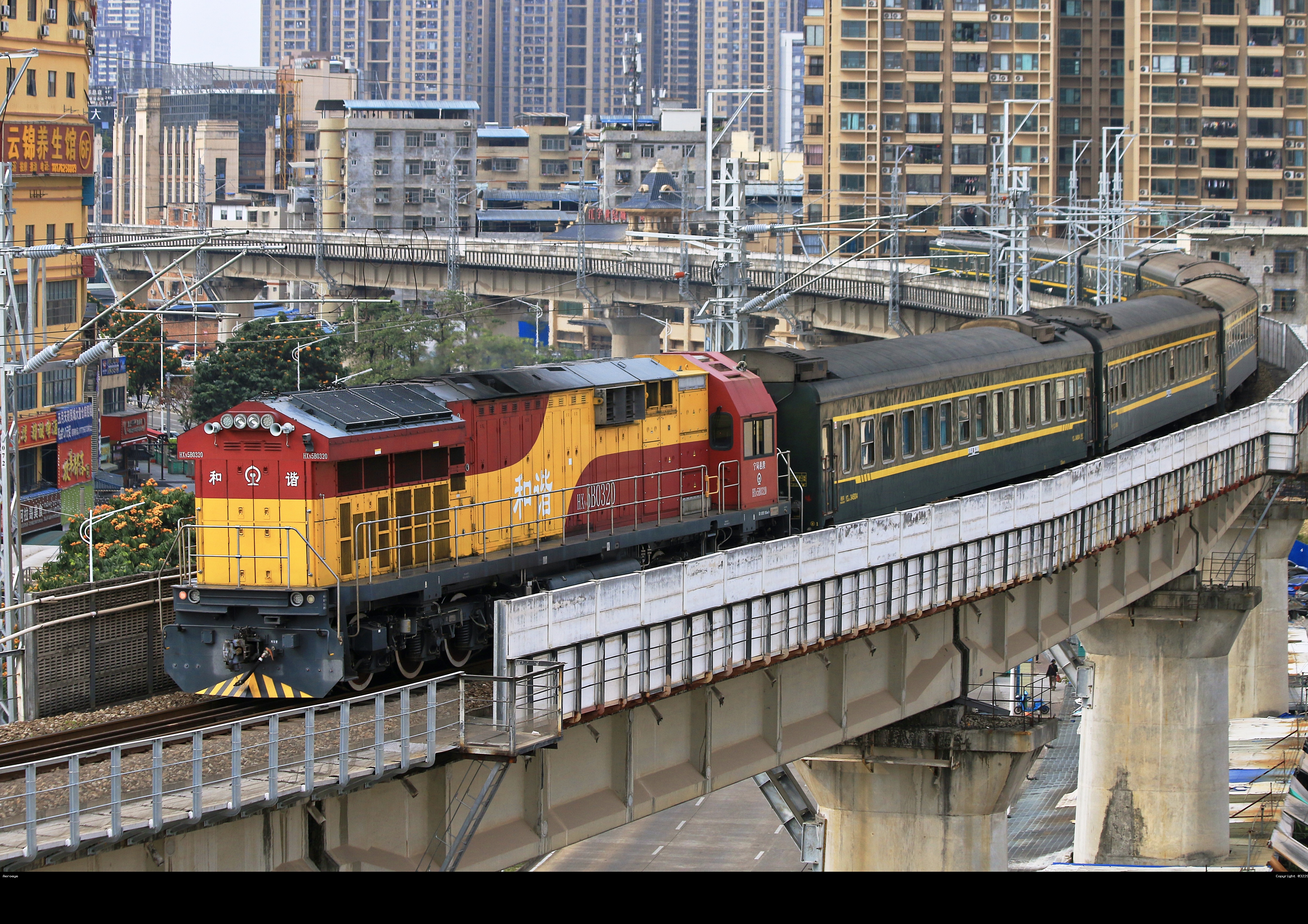 T8701车底出库